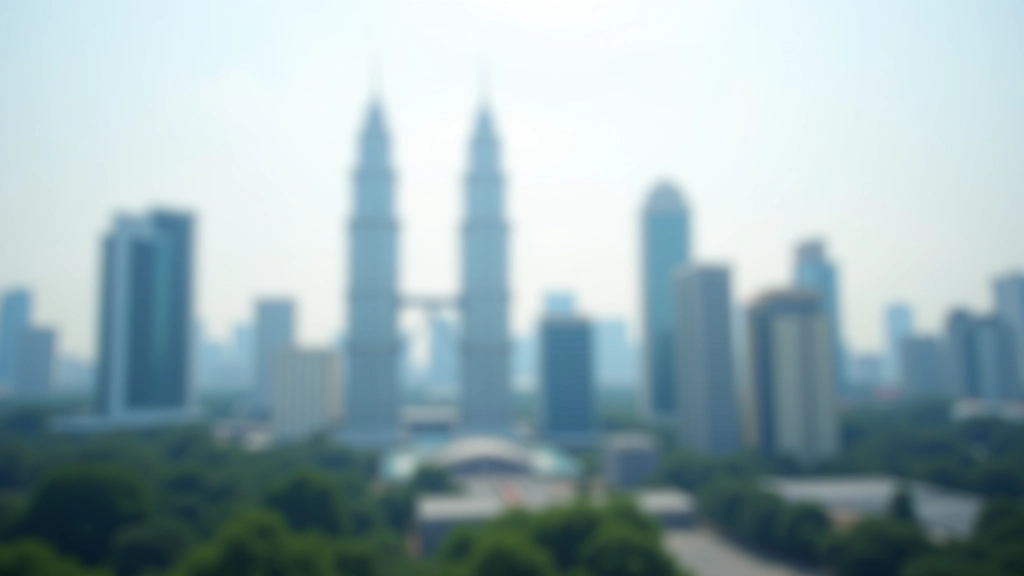 Malaysian government building and financial district representing fiscal policy and budget management
